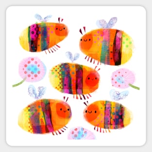 Bees Sticker